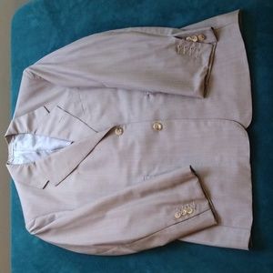 Tom James Custom Worsted Wool Tan Sport Jacket 39R*